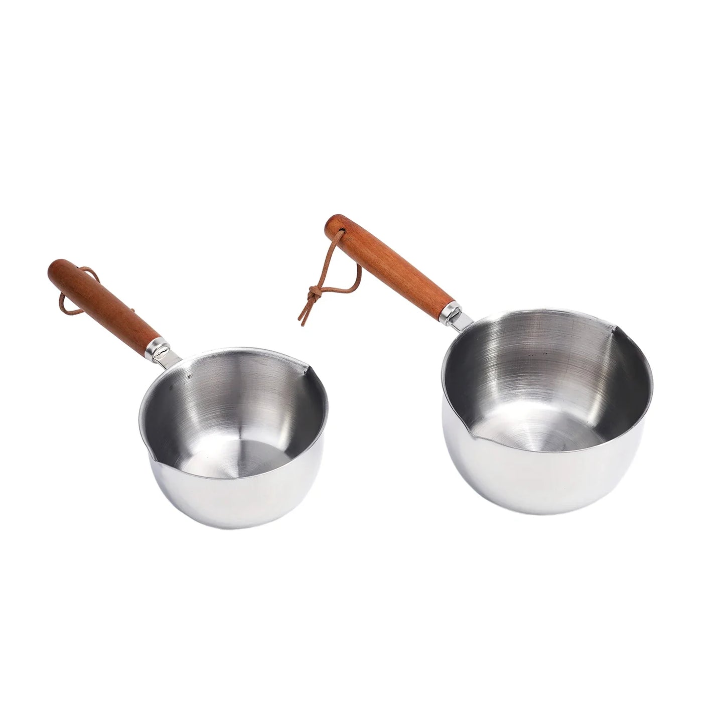 Stainless Steel Saucepan – Hot Oil & Milk Pan for Boiling, Melting & Kitchen Cooking