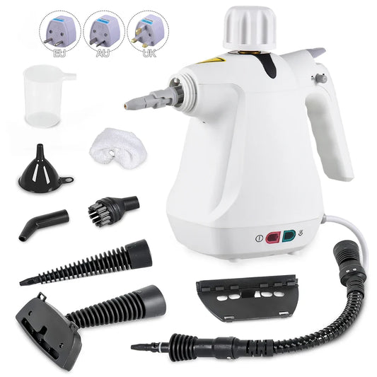12 in 1 Handheld Steam Cleaner – High Temperature Pressurized for Furniture, Upholstery, Tile & Home Cleaning