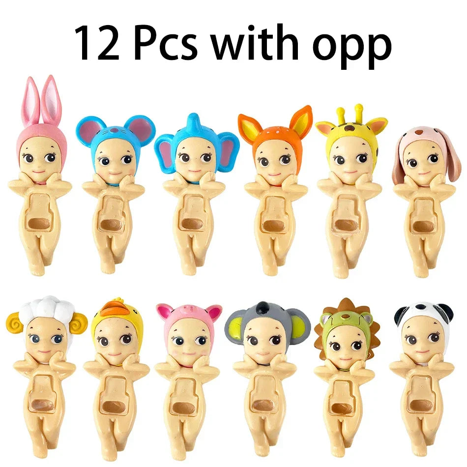 75-Style Kawaii Sonny Angel Mini Figure Blind Box – Dreaming Dogtime Collectible Doll for Kids & Fans