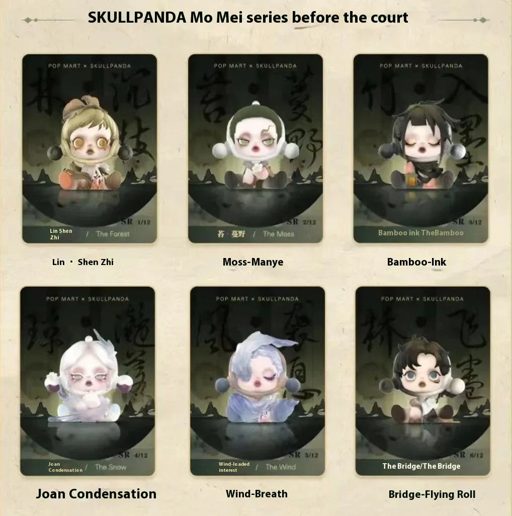 Blind Box Front Courtyard Mo Mei Series | Handmade Cute Anime Toy Desktop Decoration Gift