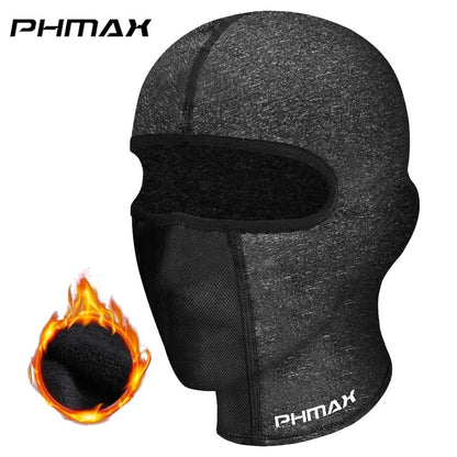 PHMAX Motorcycle Balaclava Riding Mask – Full Face Windproof Warm Breathable Hood Scarf for Biker Wind & Cold Protection