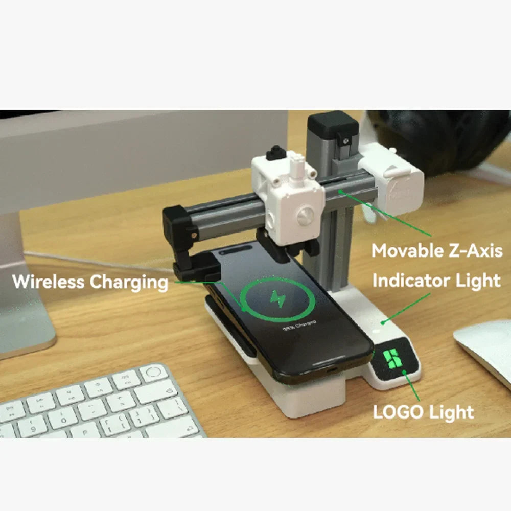 Bambu Lab 3D Printing DIY Creative Model – Wireless Mouse, Aviation Engine, LED Light Kit 001 for 3D Printer