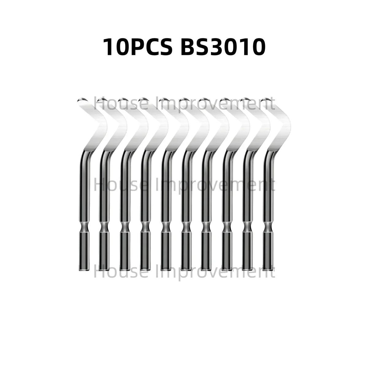 11-Piece Deburring Tool Set - High-Speed Steel Swivel Blades for Metal, Plastic, PVC, Copper, Aluminum & Resin