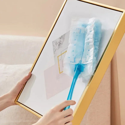 Replacement Microfiber Duster Heads – 10-60pcs Disposable Short Dusters for Home & Office Cleaning, Blinds & Surfaces