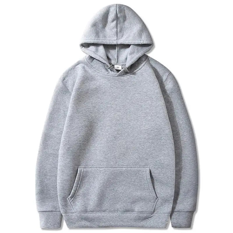 Solid Color Pocket Hoodie Sweatshirt - Unisex Casual Sports Pullover For Men And Women Multi Color Fashion Wear