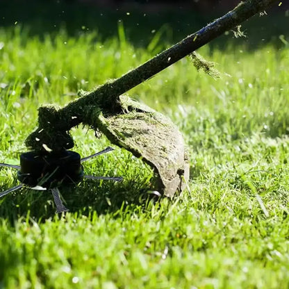 6 Inch Universal Steel Wire Weed Brush Head – Lawn Mower Trimmer Disc for Grass, Moss & Rust Removal Garden Cleaning Tool
