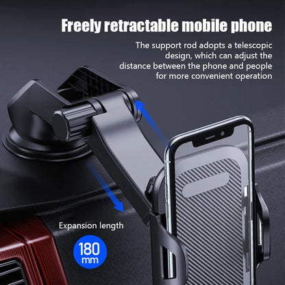 NEW Universal Sucker Car Phone Holder – 360° Windshield & Dashboard Mobile Cell Support Bracket for Smartphones
