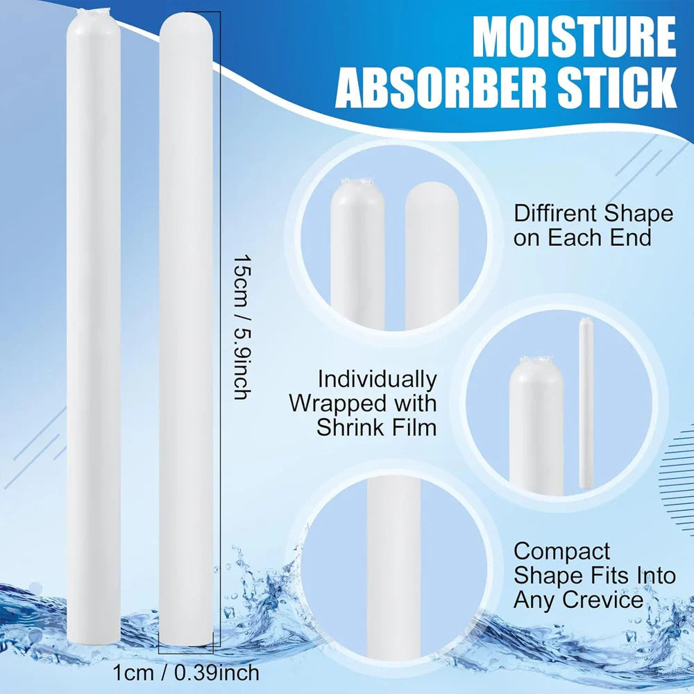 Diatomite Drying Rod Stick – Moisture Absorbing Desiccant for Laundry & Water Absorption
