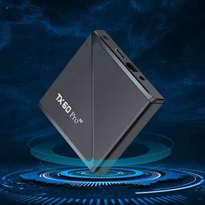 Android 16 Smart TV Box — Allwinner H313 Quad-Core, Dual WiFi 2.4G/5G, 14K Media Player with Voice Remote (16G/256G)