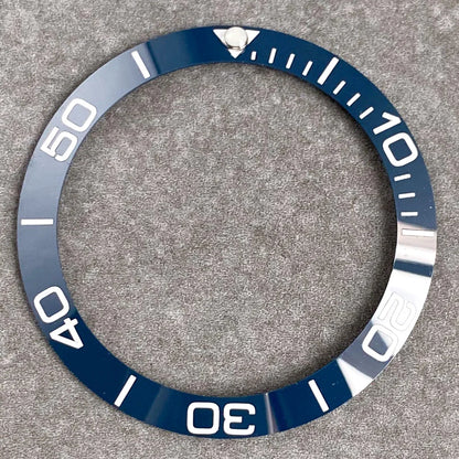 MATELION 38mm Ceramic Bezel Insert — Alloy Watch Ring for 40mm NH35/NH34 GMT Diving Watches