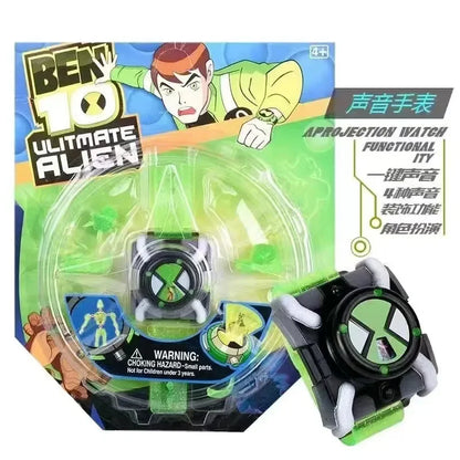 Omnitrix BEN10 Action Figure – Ben Tennyson Projection Watch with Sound & Light, Kids’ Smart Toy Gift