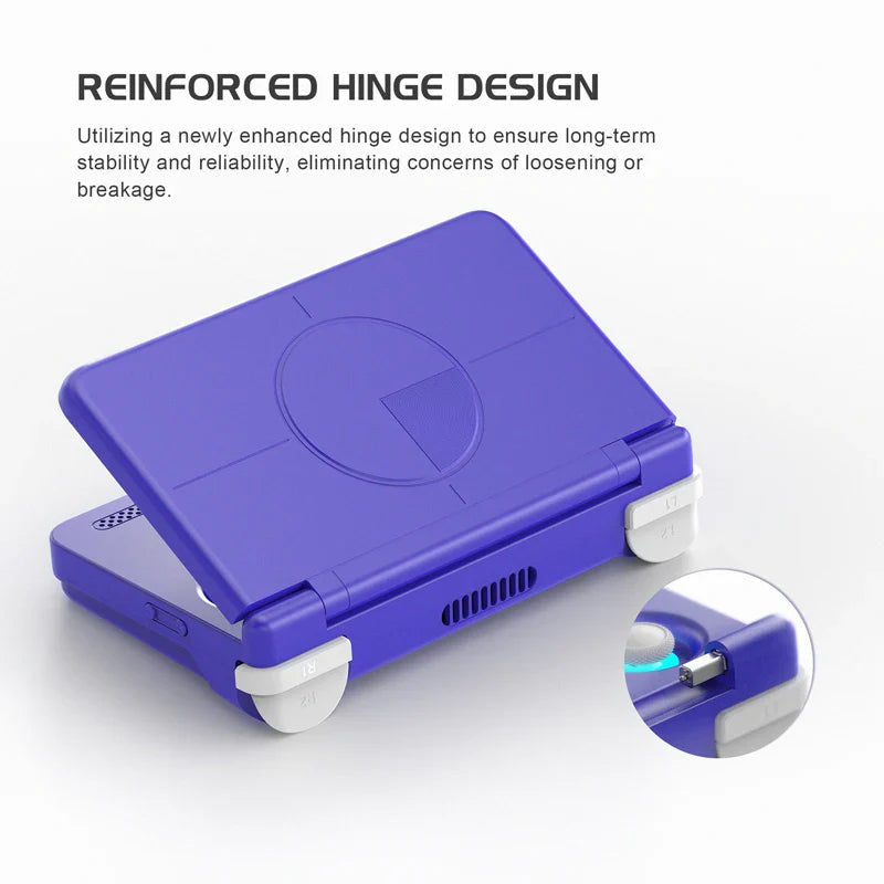 Retroid Pocket Flip 2 Handheld Game Console – Portable Retro Gaming System for Emulation & On-the-Go Play