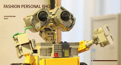 Robot Mobilization Lego-Compatible Puzzle Building Blocks – Wall-E Assembly Model Toy for Kids & Gifts