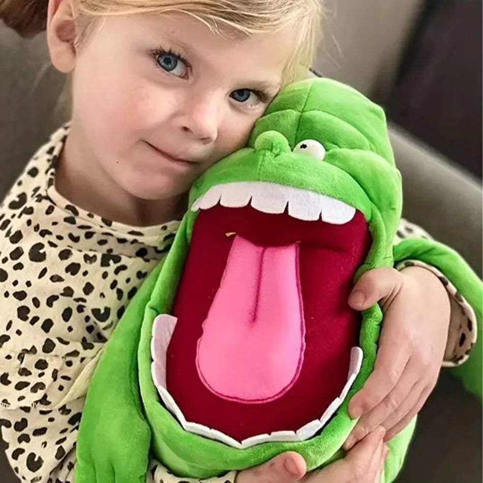 Ghostbusters Green Ghost Plush Toy – Soft Doll for Kids, Perfect Birthday Gift