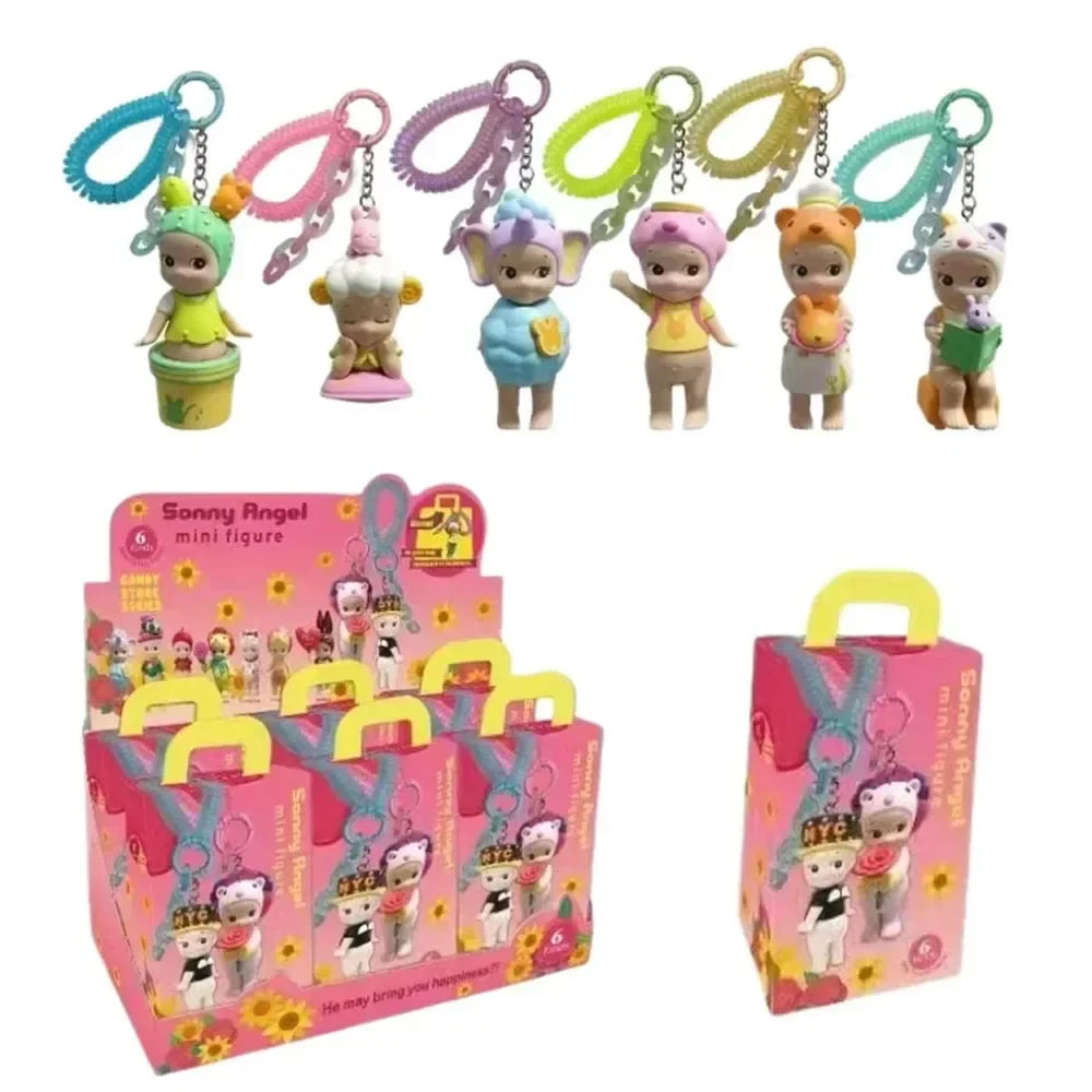 Candy House Keychain Blind Box – Cute Handmade Doll Bag Pendant for Girls