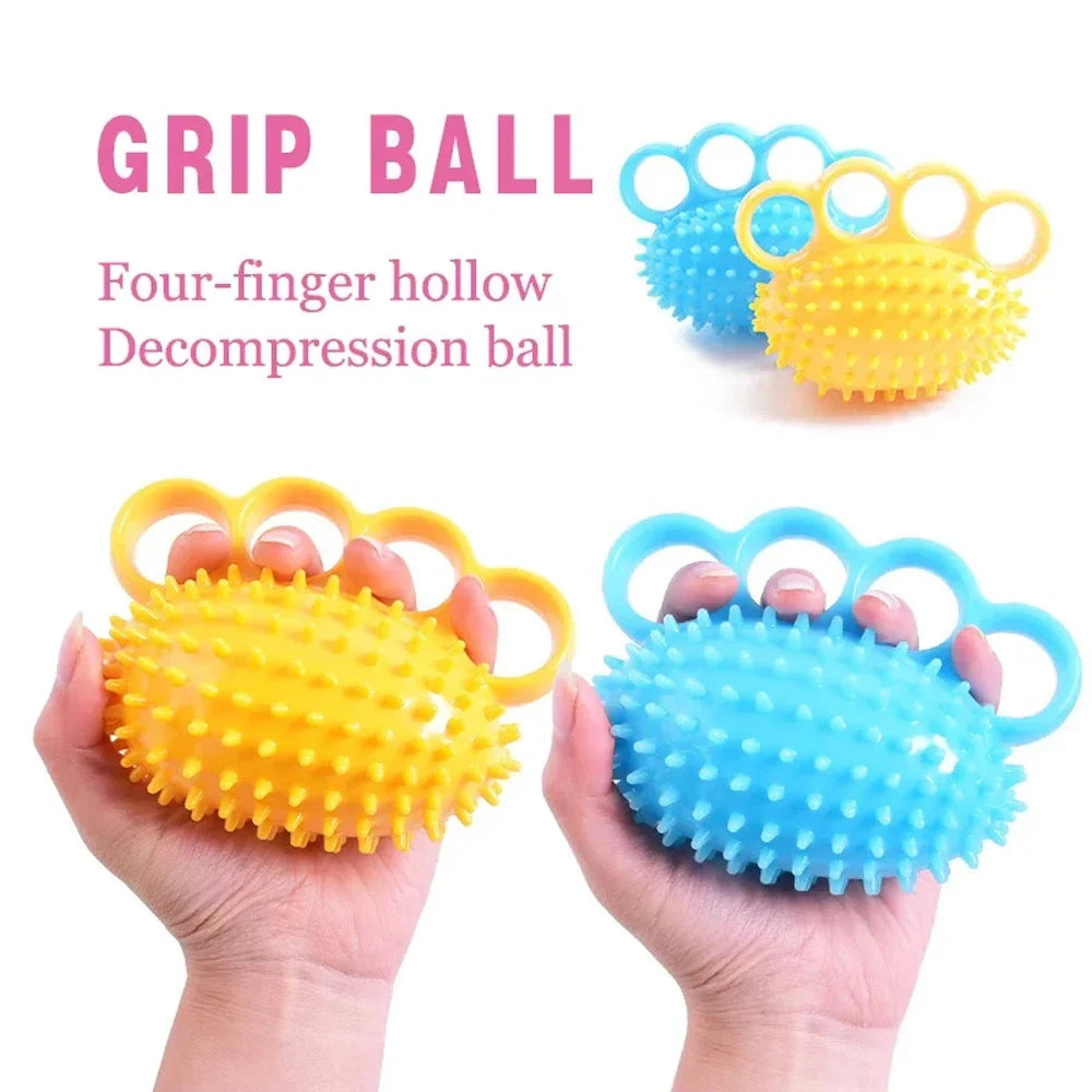 Hand Grip Strengthener Finger Exerciser Ball – Rehabilitation Therapy Tool for Stroke Recovery, Arthritis Relief & Elderly Hand Training