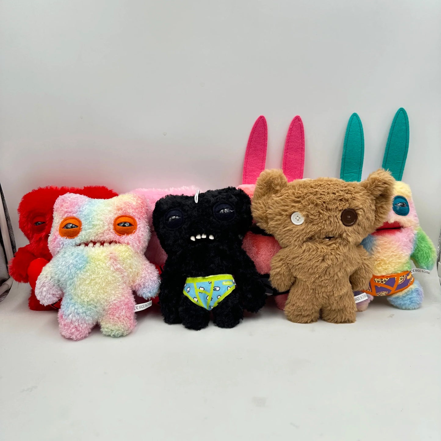 Fuggler Plush Toy – Budgie & Laboratory Misfits Edition, Funny Ugly Monster Collectible