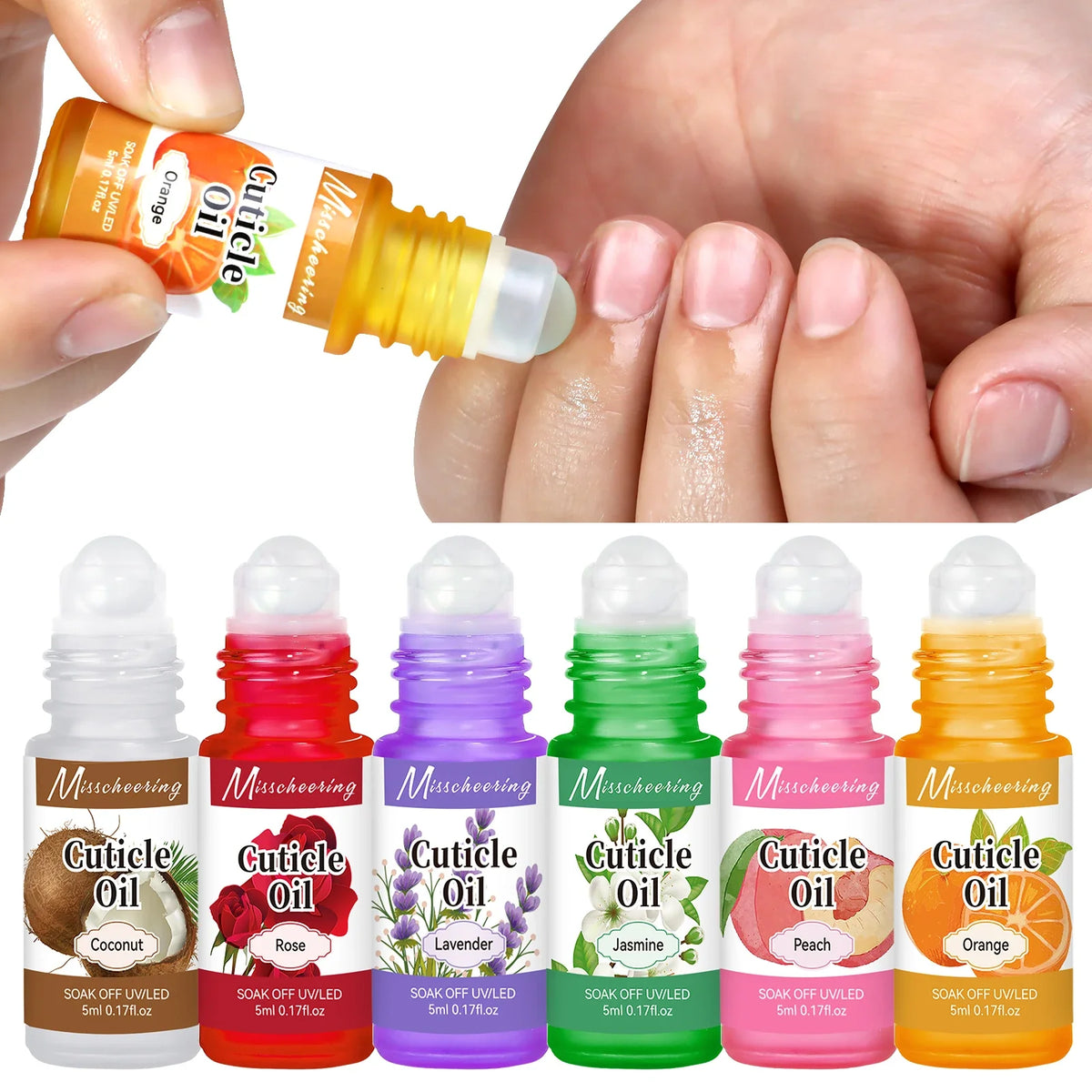 5ml Nail Care Nutrition Oil – Cuticle Strengthening & Repair Serum for Damaged Nails | Daily Nourishing Nail Treatment
