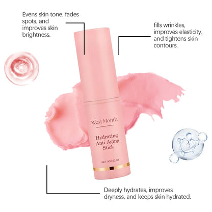 Collagen Multi-Bounce Balm Stick – Instant Wrinkle Removal, Anti-Aging, Firming & Brightening Moisturizer for Dull Skin
