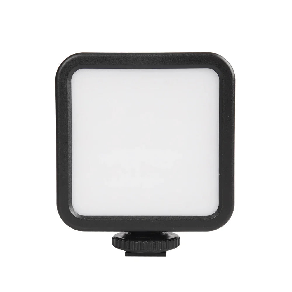 Mini RGB Portable LED Fill Light – Adjustable Hot Shoe Light for Live Photography & Mobile Cameras
