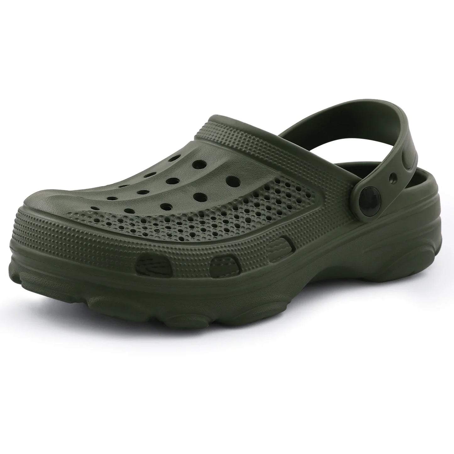 Comwarm Men’s Clogs Slippers – Breathable Non-Slip Garden & Beach Sandals for Indoor Outdoor Casual Wear