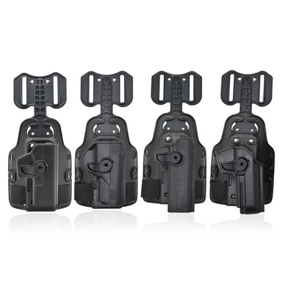 Outdoor Tactical Thigh Drop Leg Holster - Compatible with Glock 17, Beretta M9, Colt 1911, PX4 Storm for Hunting