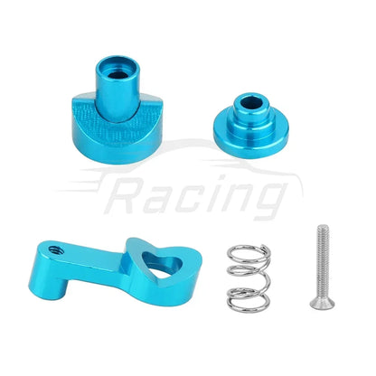 21T Aluminum Alloy Servo Saver & Arms Set | Metal Upgrade for MJX 14210/14209/14702B RC Monster Trucks