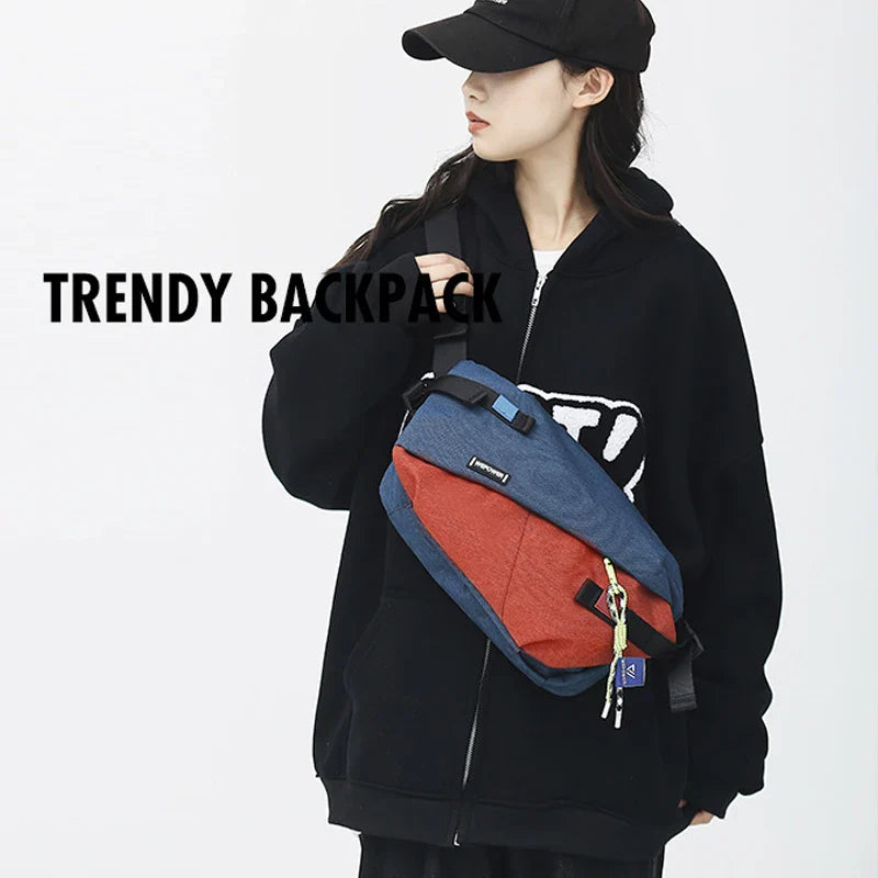 High-Quality Nylon Waist Packs - 2024 New Brand Unisex Chest Pack, Casual Outdoor Travel Crossbody Bag for Men