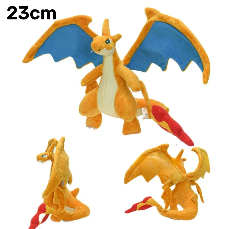 New Pokémon Plush Toys – Garchomp, Groudon, Primal Charizard, Vulpix, Koraidon, Miraidon & Gyarados Soft Stuffed Animals, Kids Gifts