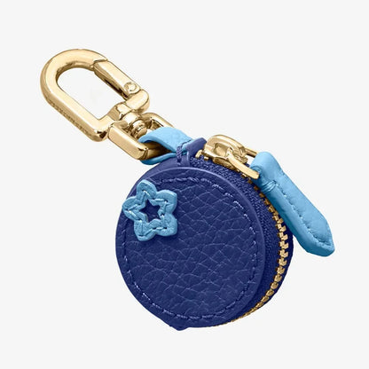 Mini Cherry & Strawberry Coin Purse – Cute PU Leather Keychain Bag for Earphones and Small Storage, Korean Style
