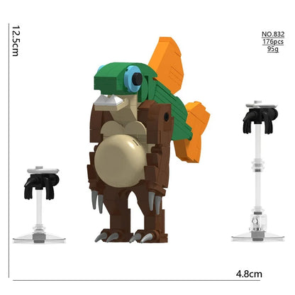 2025 New Tung Tung Sahur Tralalero Building Block Toy – Shark Blind Box Collectible Toy for Kids