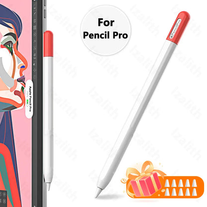 Pencil Case for Apple Pencil Pro | Soft Silicone Ultra-Thin Protective Cover for iPad Pencil