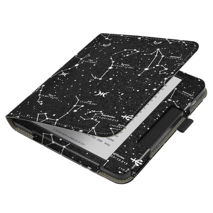 KOBO Libra 7" Leather Case – Hand Strap, Stand & Card Slot Cover for Libra Colour, Libra 2, Libra H2O (N428/N418/N873)