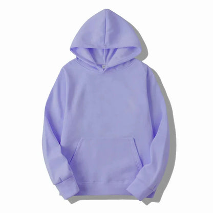 Fashion Men's & Women's Hoodies – Casual Solid Color Sweatshirts for Spring, Autumn, Winter