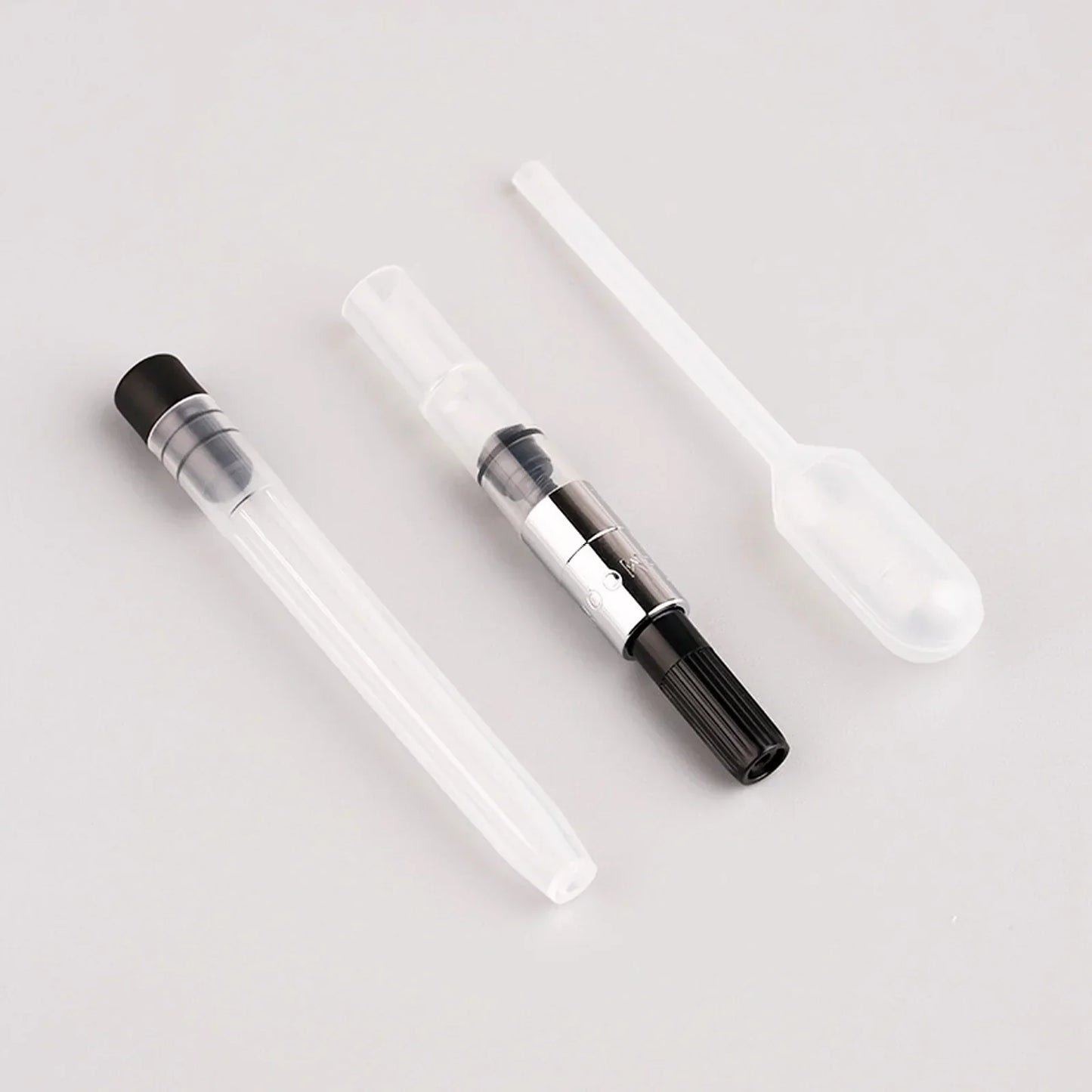 MAJOHN A1 A2 Fountain Pen Ink Sac – Large Capacity 5.5 Caliber Press-Type Refill with Plug for School & Office