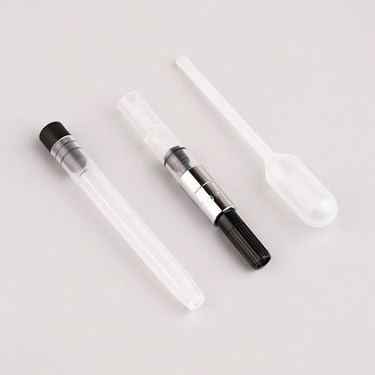 MAJOHN A1 A2 Fountain Pen Ink Sac – Large Capacity 5.5 Caliber Press-Type Refill with Plug for School & Office
