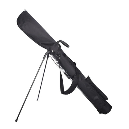 Lightweight Golf Club Bag with Bracket - Waterproof Stand Carry Bag, Golf Gun Rack Design