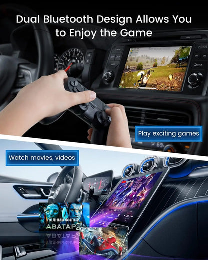 Carlinkit CarPlay AI TV Box Plus — Android 13, 8+128GB, 8-Core QCM6656125, Wireless CarPlay & Android Auto with YouTube, Netflix, 4G LTE