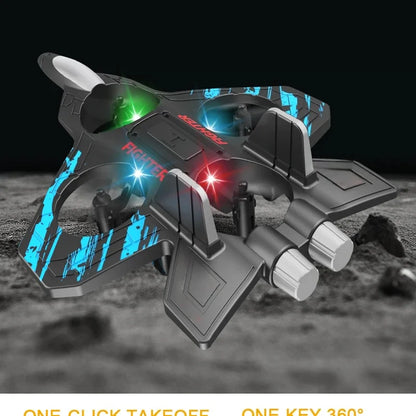 2.4G Remote Control Fighter Foam Glider – LED Stunt UAV Helicopter Aircraft Model