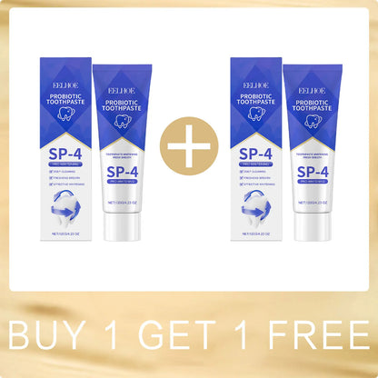 SP-6 Whitening Toothpaste with Probiotics – Plaque & Tartar Removal, Fresh Breath & Oral Hygiene