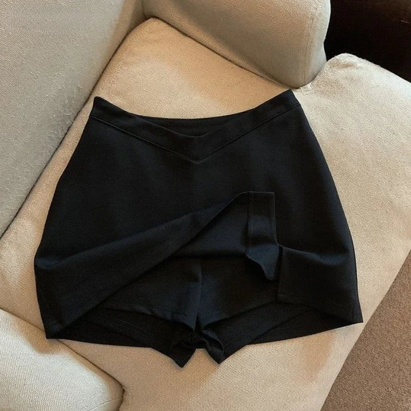 Women’s Mini Skirt – High Waist Slim Sexy Spring Casual Chic Streetwear for Mature Stylish Look