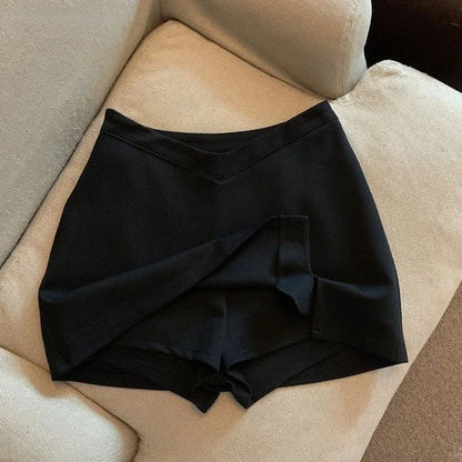 Women’s Mini Skirt – High Waist Slim Sexy Spring Casual Chic Streetwear for Mature Stylish Look