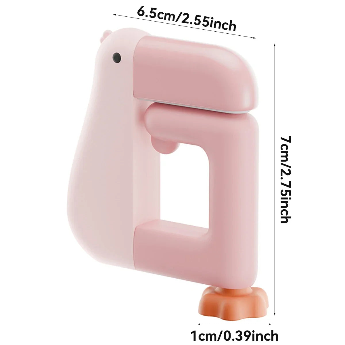 Thinking Duck Portable Hook — Non-Punching Hanging Decor for Table, Wall, Wallet & Handbag, Student & Office Supplies