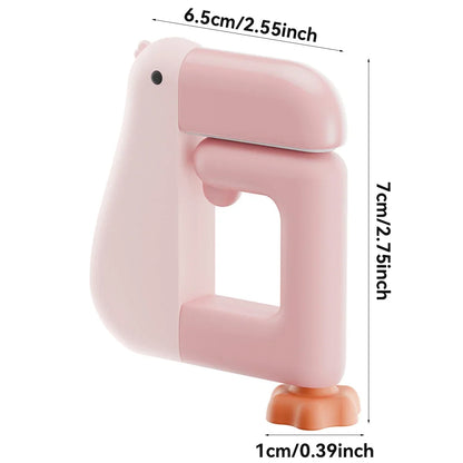 Thinking Duck Portable Hook — Non-Punching Hanging Decor for Table, Wall, Wallet & Handbag, Student & Office Supplies