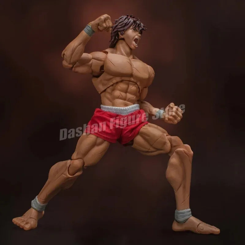 ST Baki Hanma Son of Ogre Action Figure – Hanma Yuujiro PVC Fighting Anime Model Toy Collection Gift