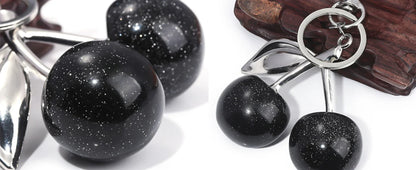 Cute Cherry Keychain Bag Charm – Purse Accessory for Handbags, Women’s Gift