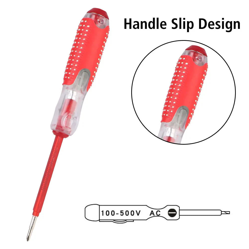Magnetic Insulated Screwdriver Set – Phillips & Slotted Bits, Multifunctional Hand Tools for Electricians