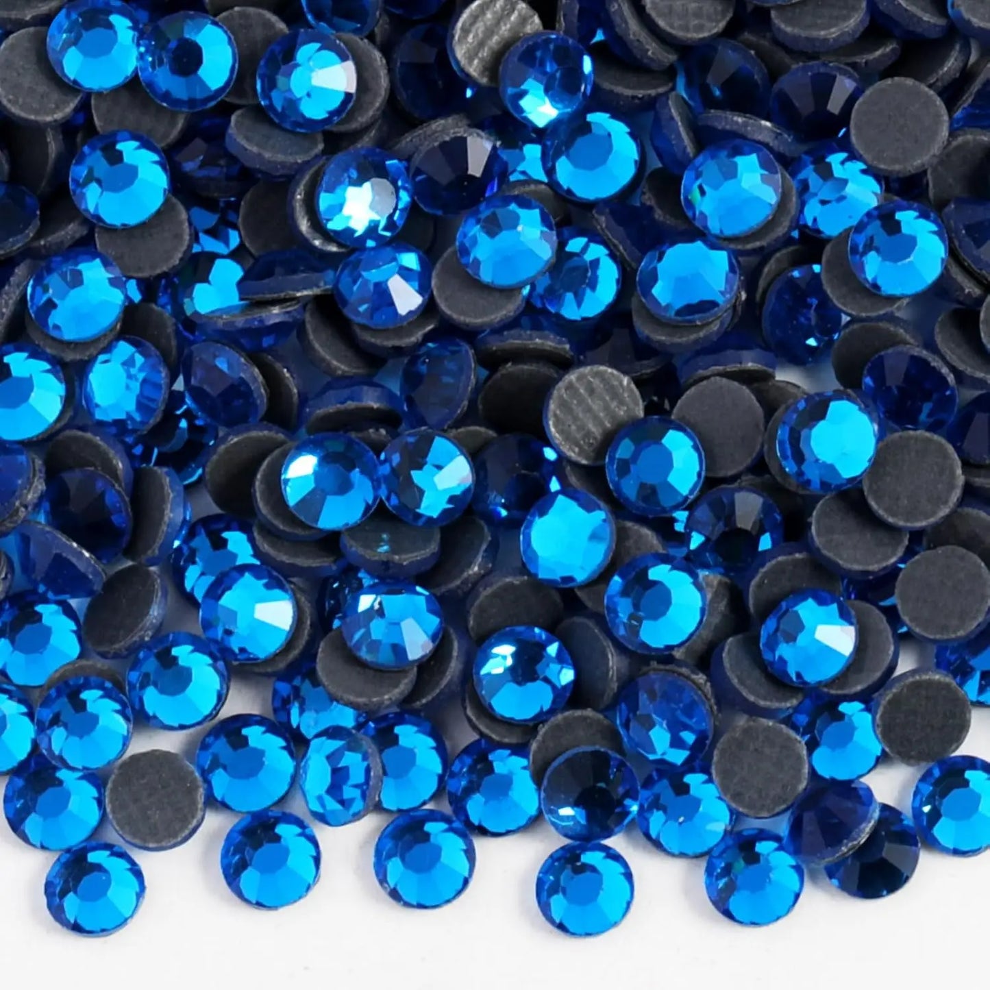 Bobohoo HotFix Crystal Rhinestones SS6-SS30 – Glitter Iron-On Strass Gems for Clothing, Dresses & DIY Crafts