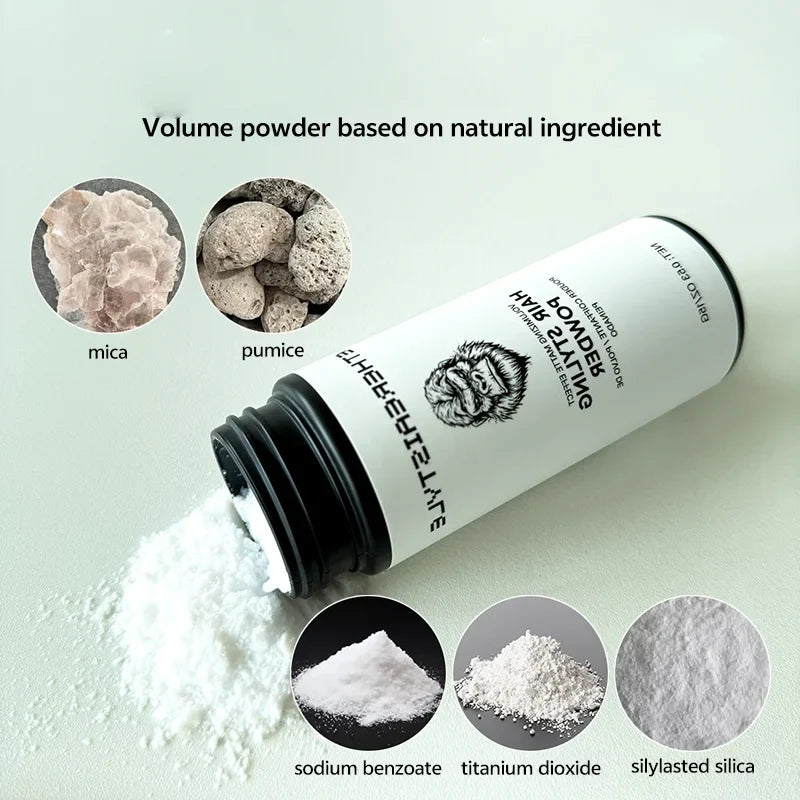 Hair Volumizing & Control Powder - Root Lift, Oil-Control & Long-Lasting Fullness Styling Powder for Women