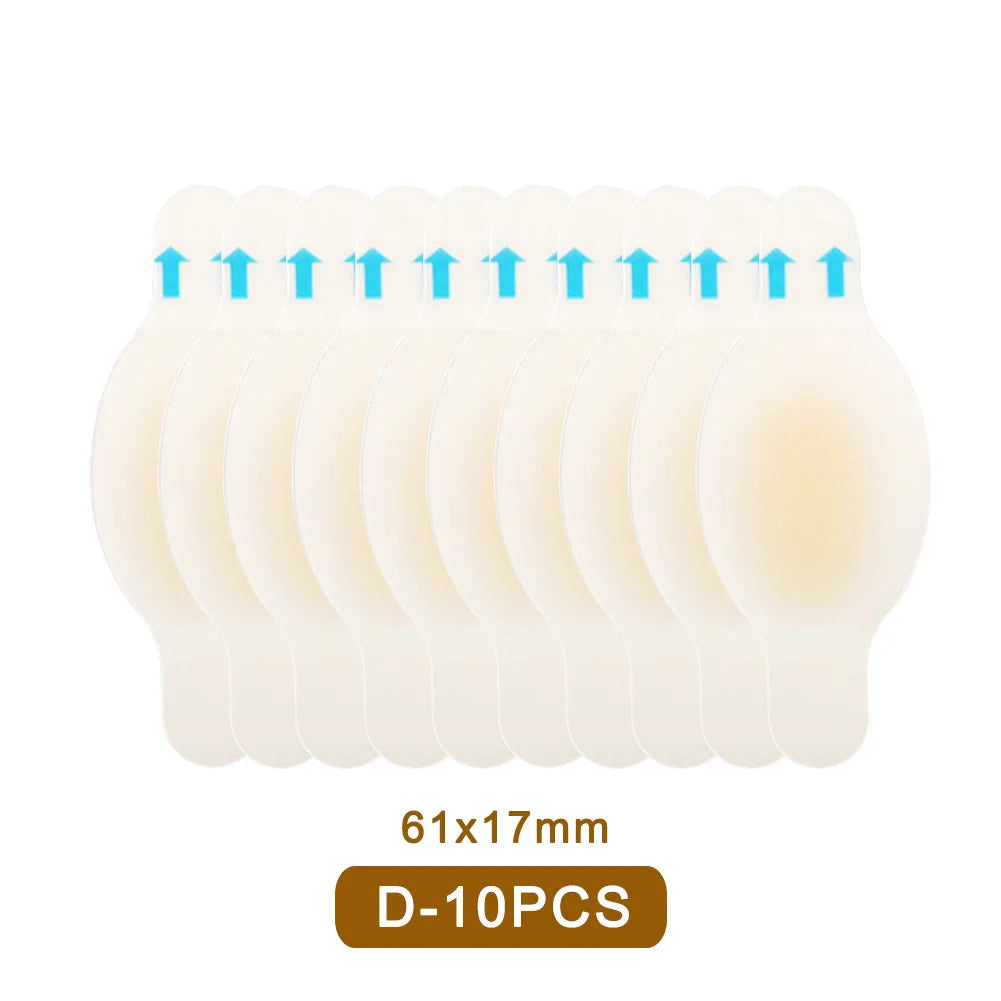10/20PCS Hydrocolloid Foot Patches Heel Stickers | Anti-Wear Adhesive Bandages for Pain Relief & First Aid